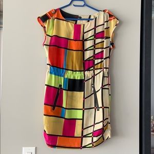 Colour block dress